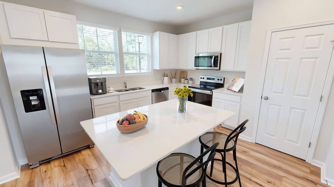 Furnished interior view inside a new home in RiverTown, St. Johns (Image 3).