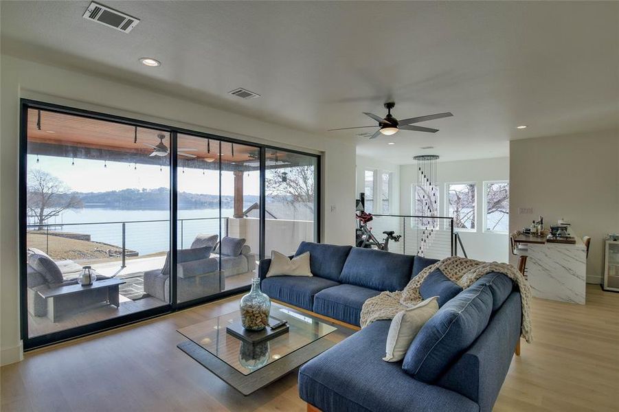 Furnished interior view inside a new home in , Granbury (Image 12).