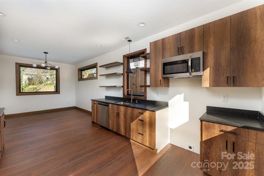 Furnished interior view inside a new home in , Asheville (Image 11). Furnished interior view inside a new home in , Asheville (Image 11).