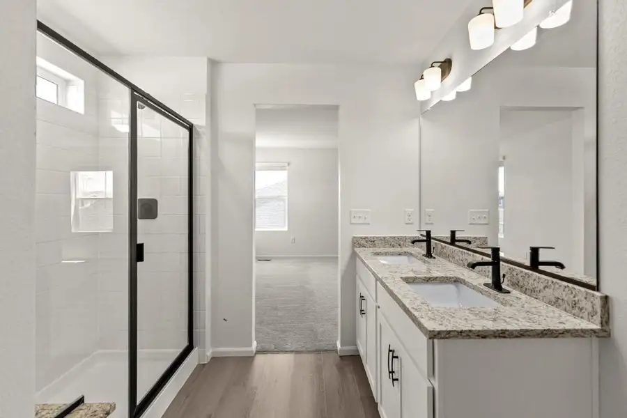 Furnished interior view inside a new home in Bennett Crossing Reserve, Bennett (Image 7).