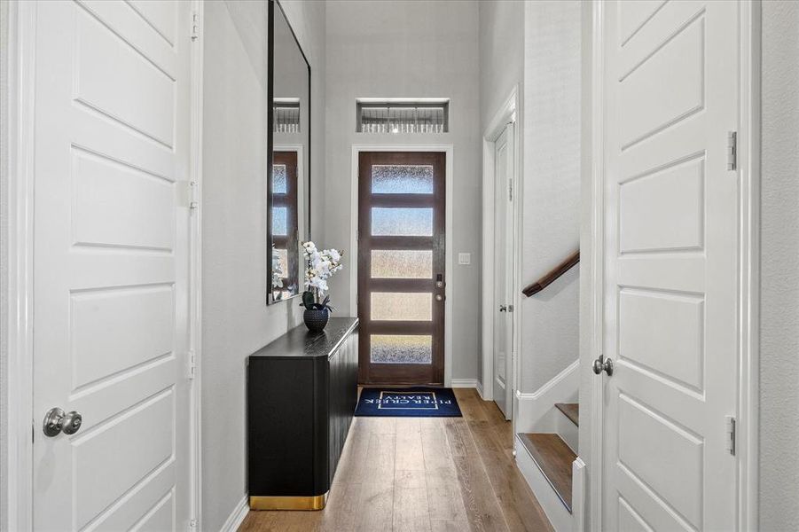 Furnished interior view inside a new home in , Fate (Image 14).