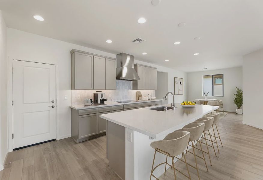 Virtually Staged Dream Kitchen - 2 of 25 Virtually Staged Dream Kitchen - 2 of 25