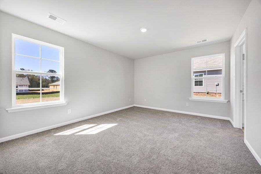 Spacious, unfurnished interior of a new home in The Park at Wilkinson, Orangeburg (Image 19). Spacious, unfurnished interior of a new home in The Park at Wilkinson, Orangeburg (Image 19).
