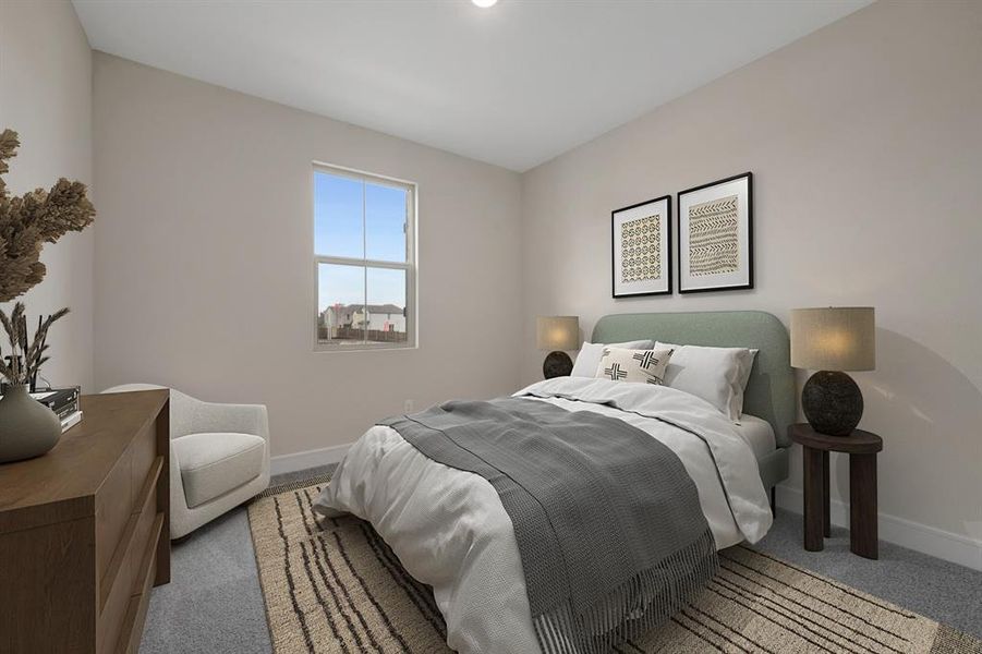 Furnished interior view inside a new home in Elevon, Lavon (Image 18).