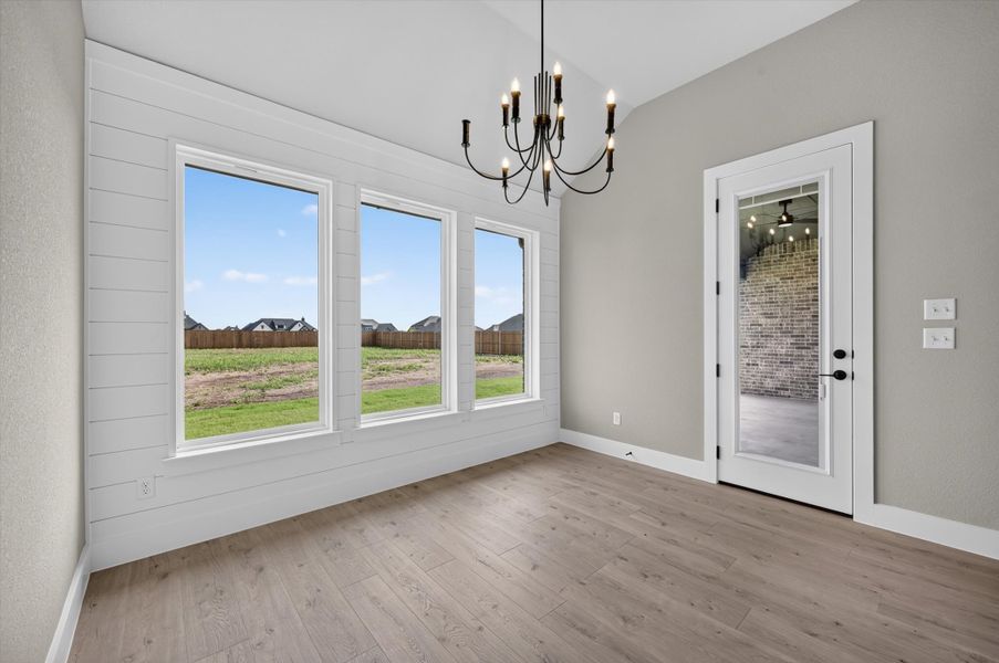 Spacious, unfurnished interior of a new home in Coyote Crossing, Godley (Image 28). Spacious, unfurnished interior of a new home in Coyote Crossing, Godley (Image 28).