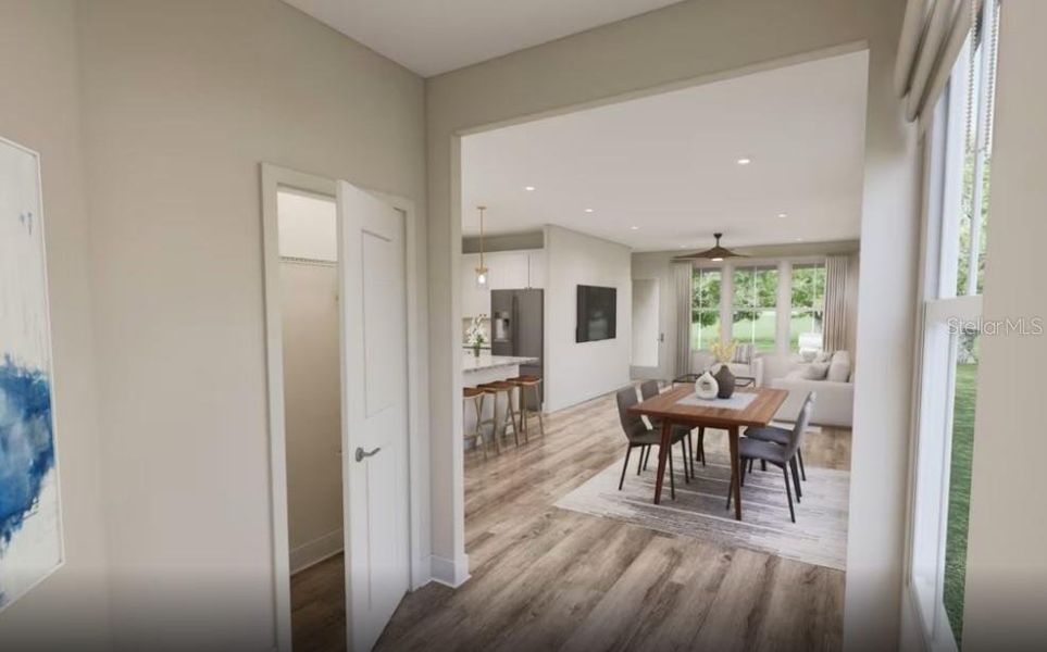 Furnished interior view inside a new home in , North Port (Image 5).