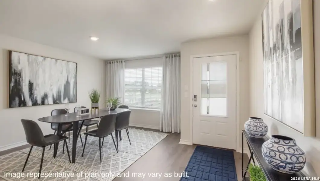 Furnished interior view inside a new home in , Cibolo (Image 6).