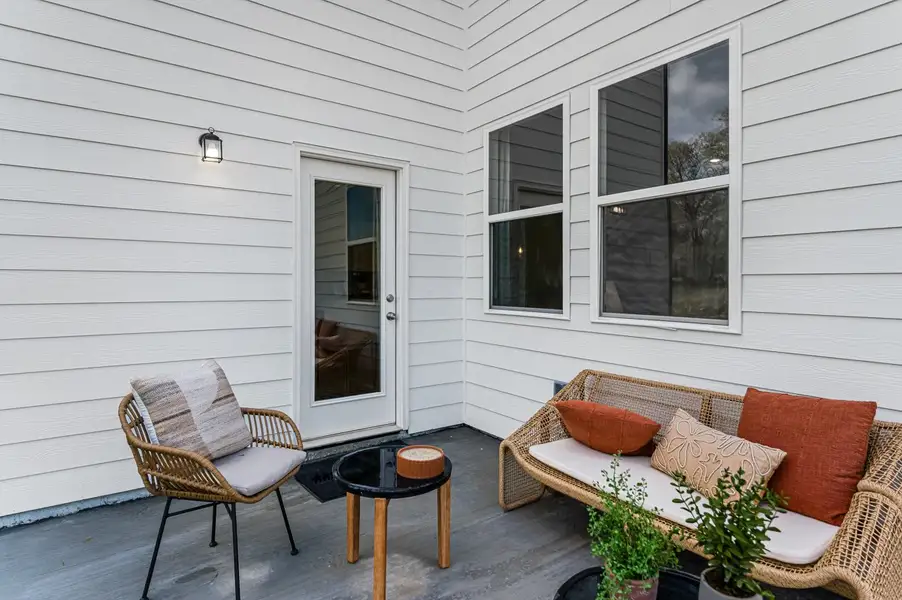 Representative exterior details of a home built from the Edison by Taylor Morrison in Dreycott, Lawrenceville (Image 3).