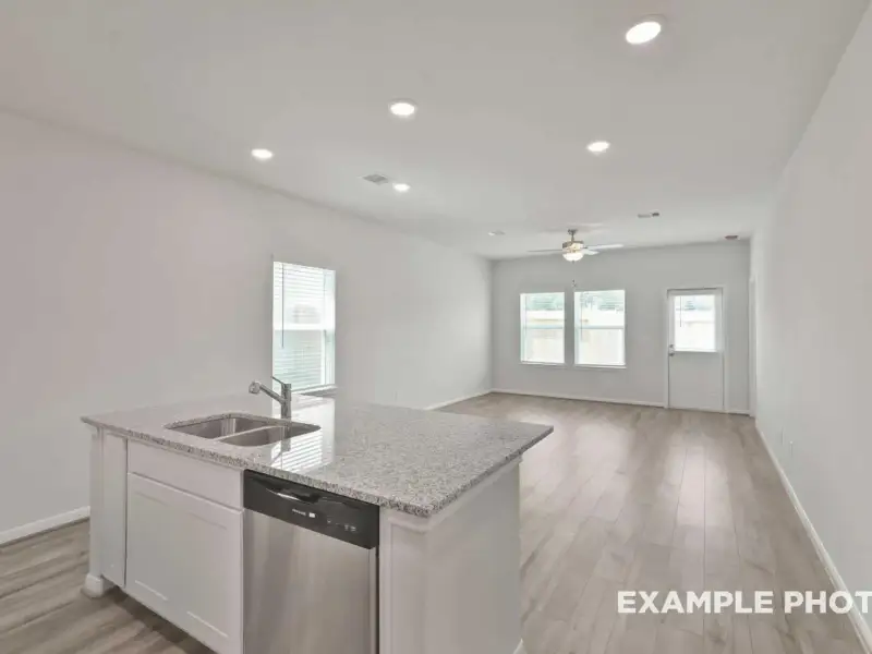 Furnished interior view inside a new home in Robins Landing, Houston (Image 2). Furnished interior view inside a new home in Robins Landing, Houston (Image 2).