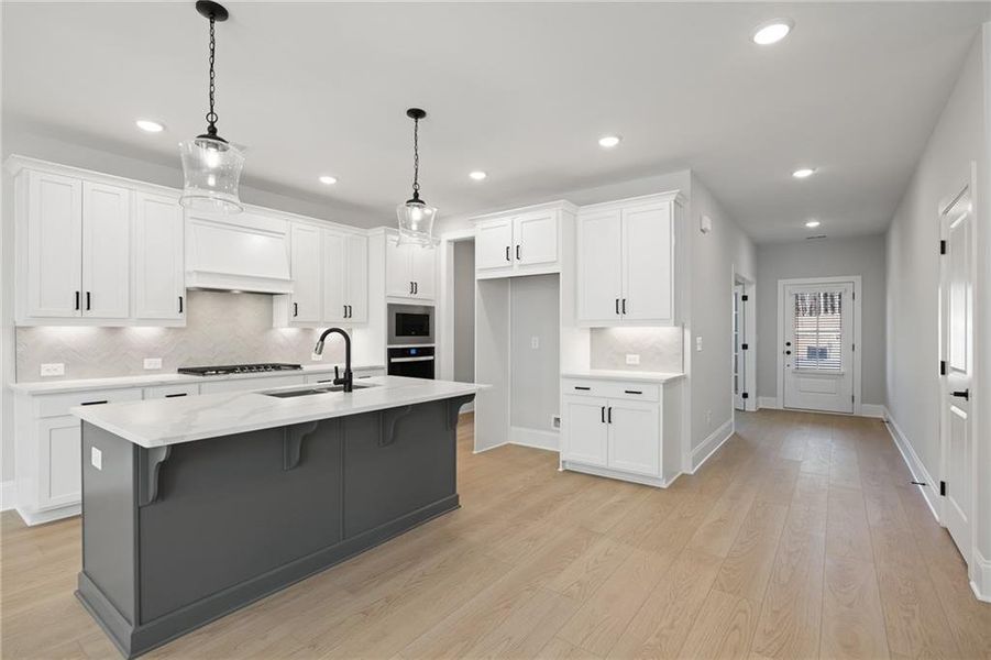 Furnished interior view inside a new home in Oak Valley Estates, Marietta (Image 5).
