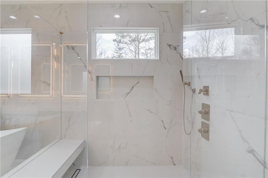 Furnished interior view inside a new home in , Hoschton (Image 8).