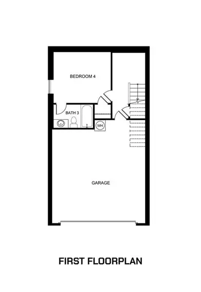 2D floor plan layout of this home in , Atlanta, GA (Image 5).