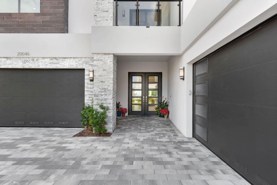 Exterior details and patio area of a home in , Boca Raton (Image 39). Exterior details and patio area of a home in , Boca Raton (Image 39).