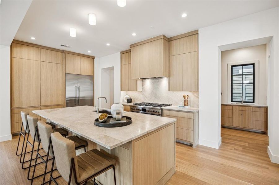 Furnished interior view inside a new home in , Dallas (Image 15).