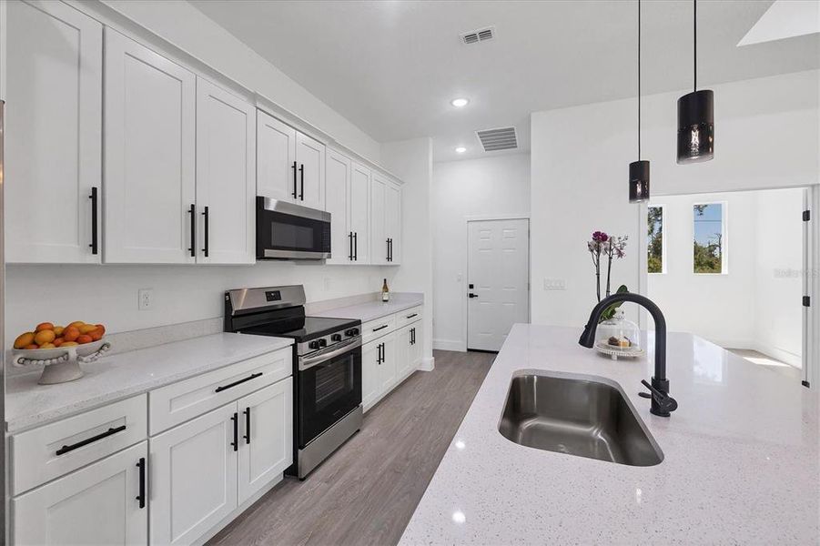 Furnished interior view inside a new home in , Placida (Image 8). Furnished interior view inside a new home in , Placida (Image 8).