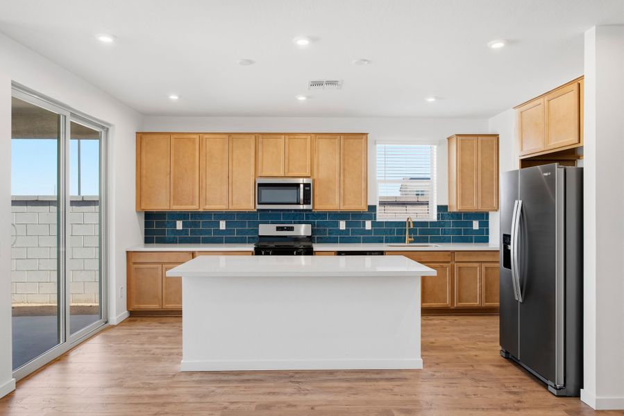 Furnished interior view inside a new home in Montana Vista - Highland, Buckeye (Image 7).