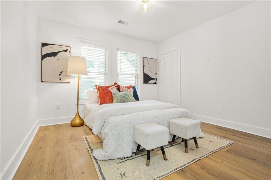 Furnished interior view inside a new home in , Atlanta (Image 12).