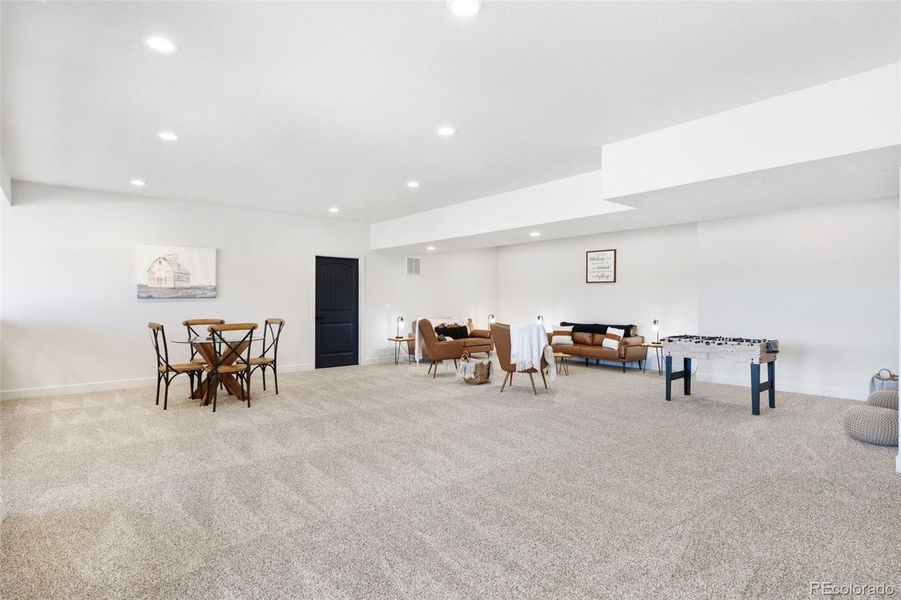 Furnished interior view inside a new home in , Colorado Springs (Image 26).