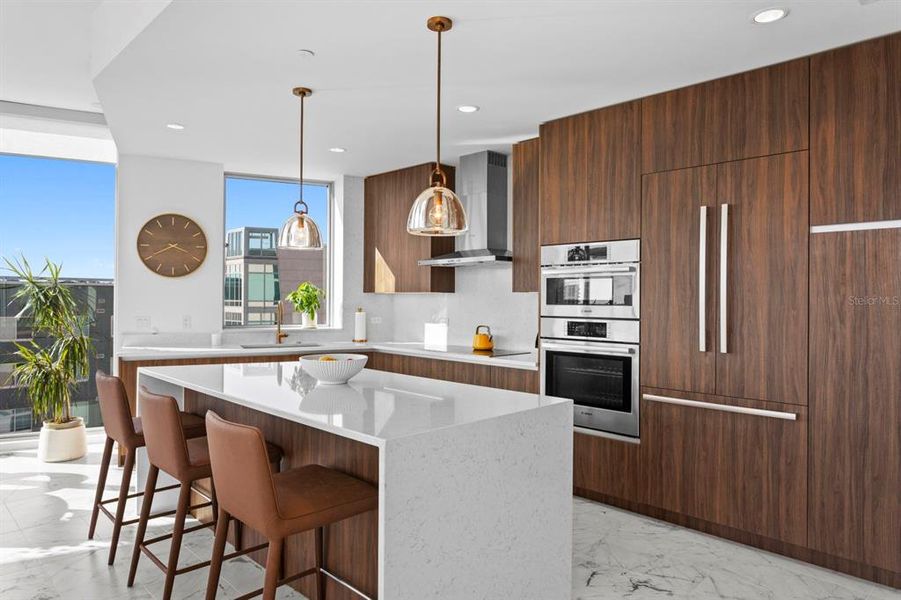 Furnished interior view inside a new home in , St. Petersburg (Image 35).