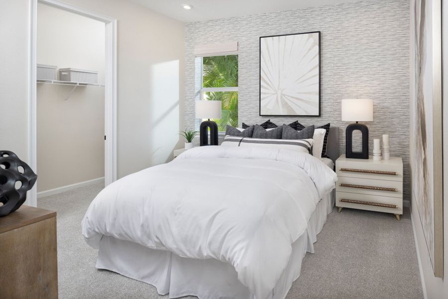 Representative furnished interior of a home built from the Sandstone by Mattamy Homes in Wellen Park, Venice (Image 12). Representative furnished interior of a home built from the Sandstone by Mattamy Homes in Wellen Park, Venice (Image 12).