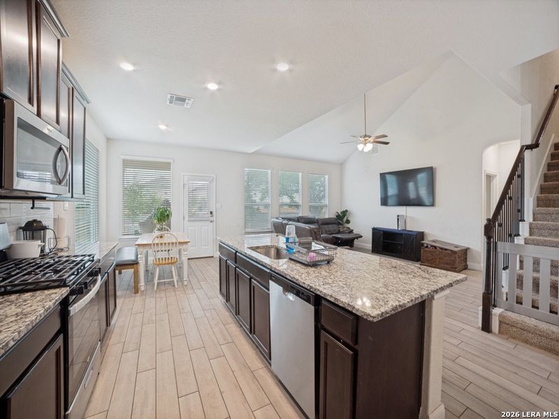 Furnished interior view inside a new home in , San Antonio (Image 8).