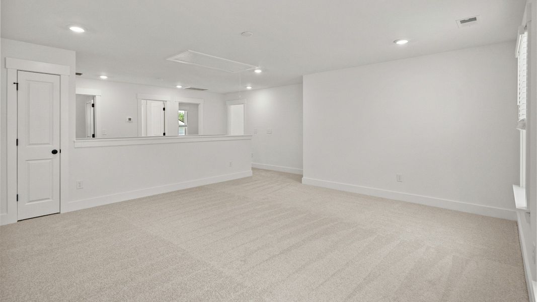 Furnished interior view inside a new home in Bluffs at Sun Colony, Longs (Image 18).