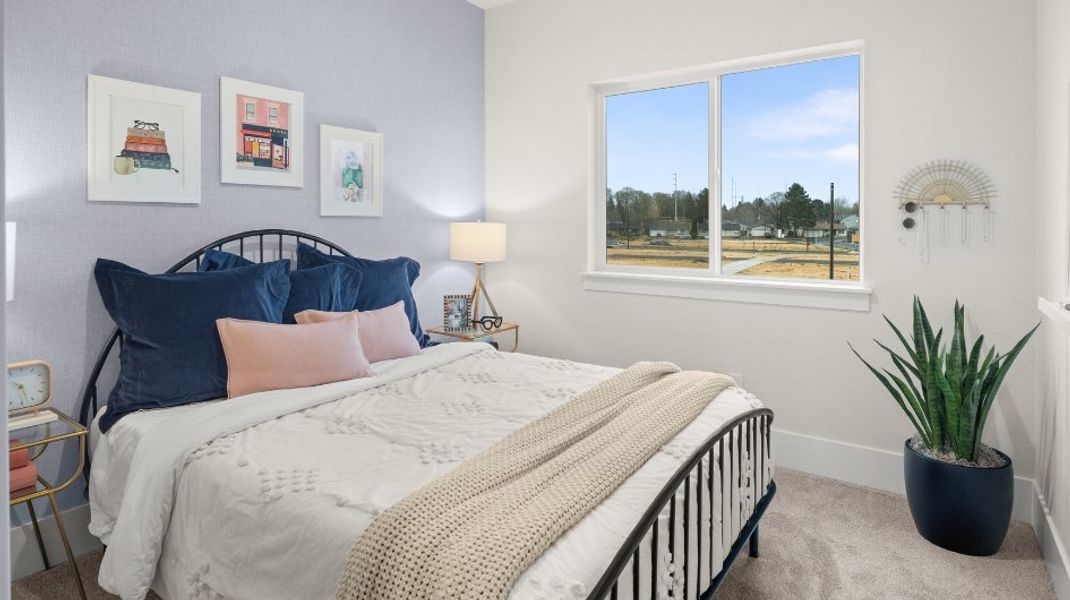 Representative furnished interior of a home built from the Ladd by Risewell Homes in Elevon, Lavon (Image 13).