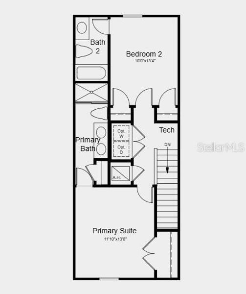2D floor plan layout of this home in Southloch, Mount Dora, FL (Image 3). 2D floor plan layout of this home in Southloch, Mount Dora, FL (Image 3).