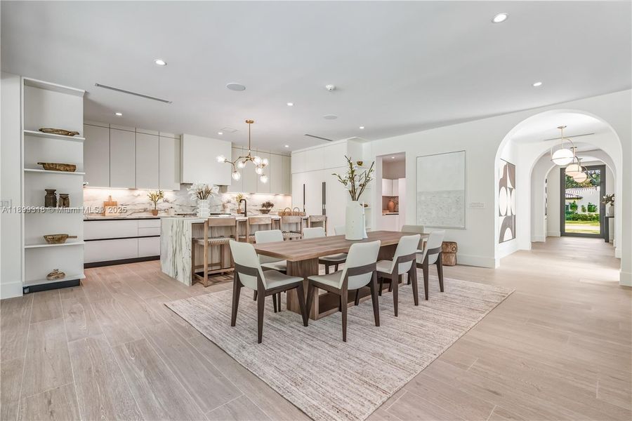 Furnished interior view inside a new home in , South Miami (Image 12).