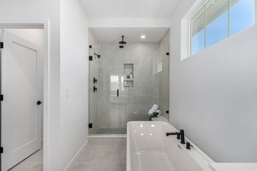 Furnished interior view inside a new home in Westerly, Erie (Image 43).