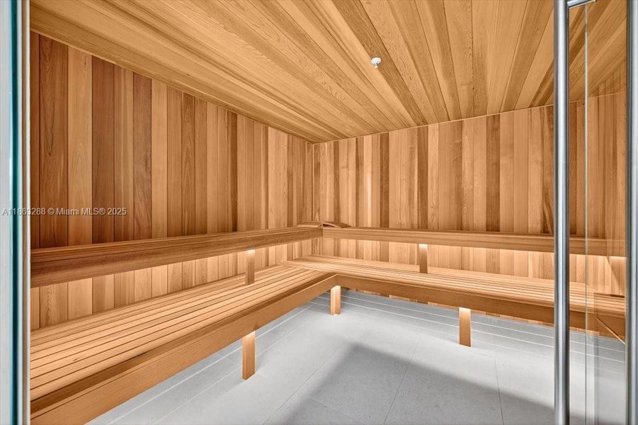 Furnished interior view inside a new home in , Miami (Image 23).