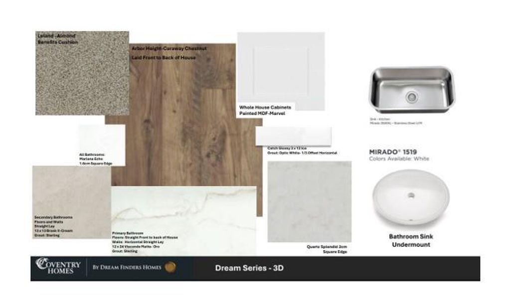 Sample of building materials used in homes in Laurel Landing, Alvin (Image 5). Sample of building materials used in homes in Laurel Landing, Alvin (Image 5).