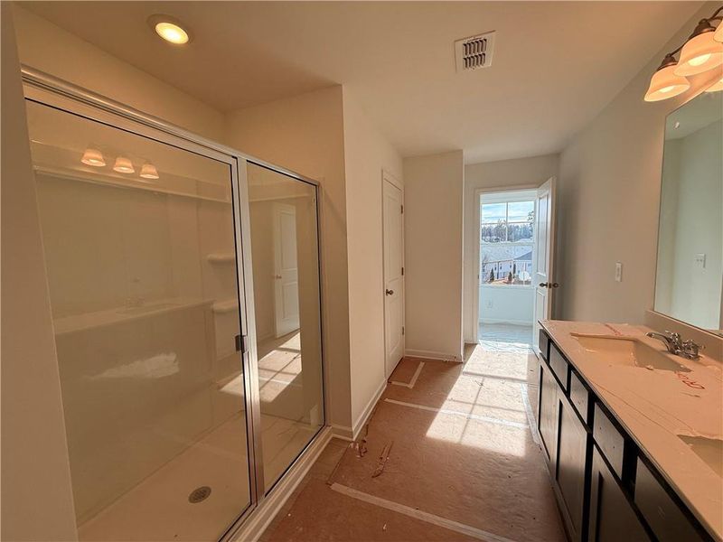 In-progress construction of a new home in Leydenview, Mableton, GA (Image 46).