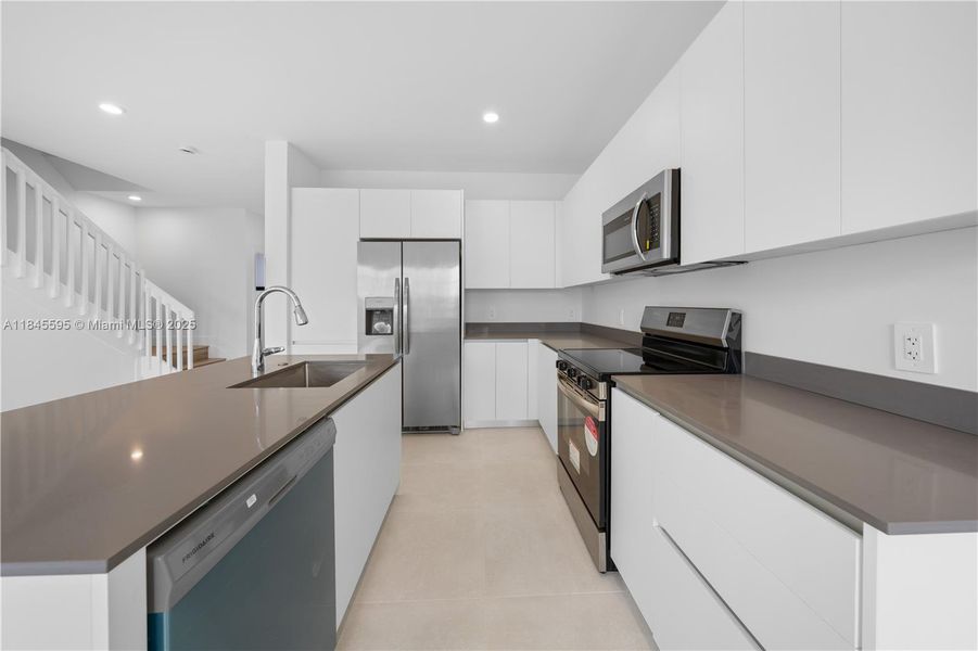 Furnished interior view inside a new home in , Florida City (Image 9).