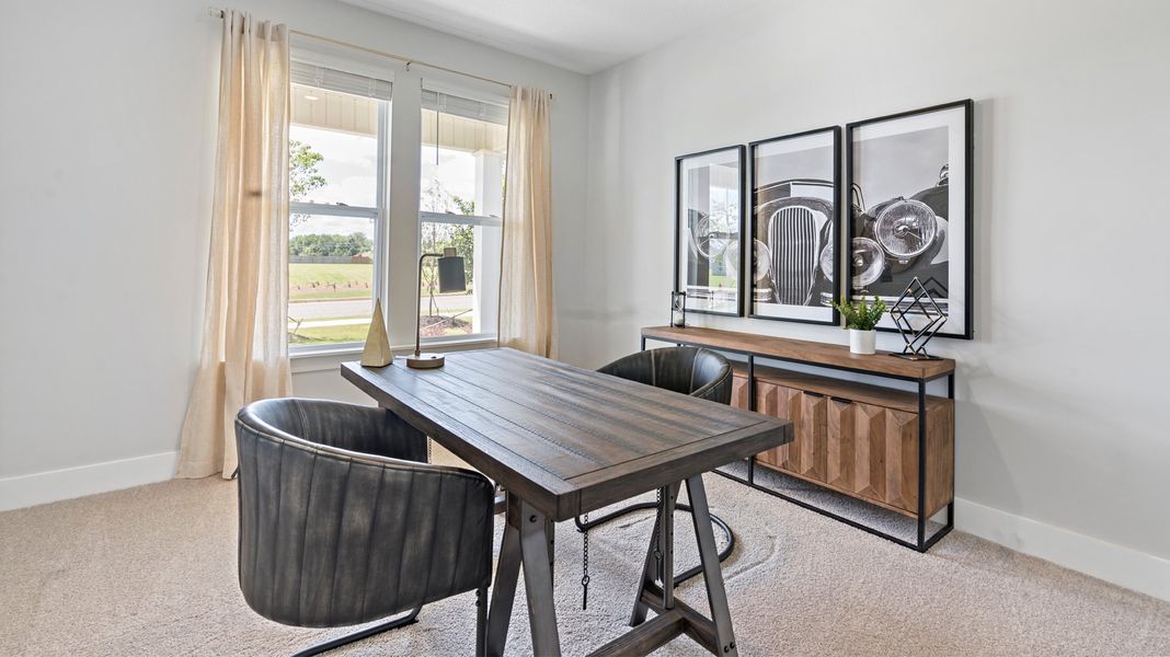 Representative furnished interior of a home built from the Denham by D.R. Horton in Shiloh Springs, Jackson (Image 16).