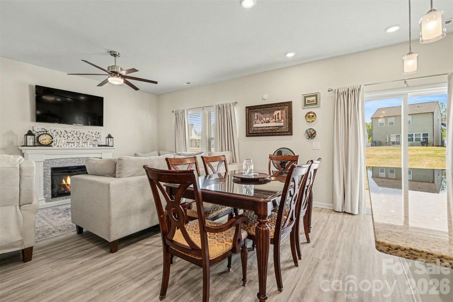 Furnished interior view inside a new home in Morgan Hills, Albemarle (Image 8).