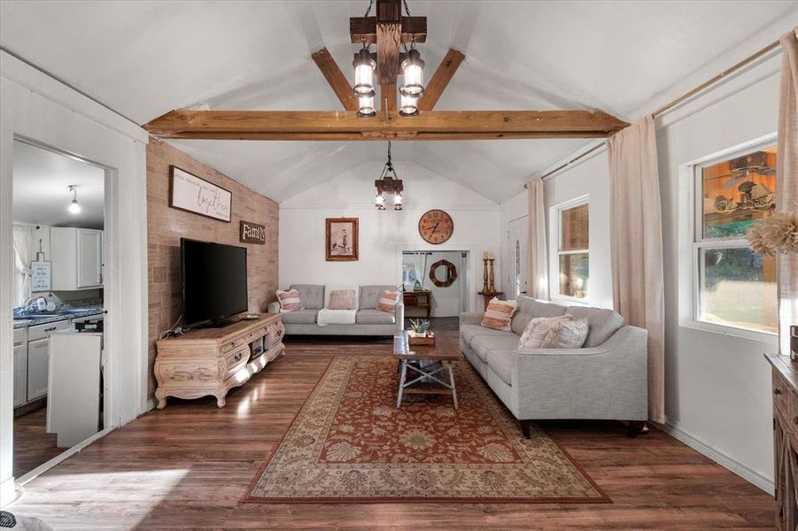 Furnished interior view inside a new home in , Teague (Image 8).