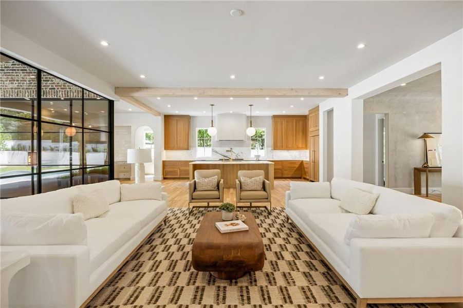 Furnished interior view inside a new home in , Atlanta (Image 27). Furnished interior view inside a new home in , Atlanta (Image 27).