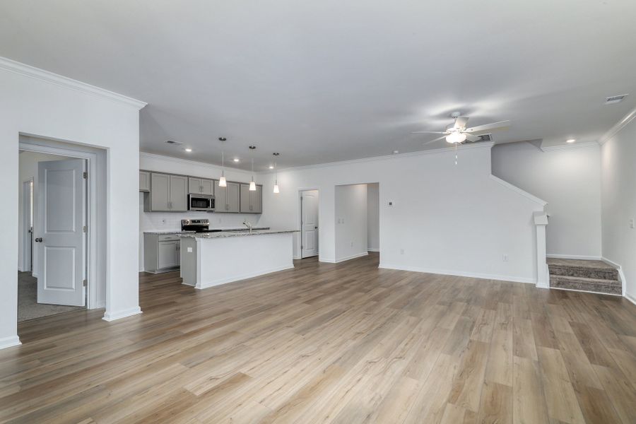 Spacious, unfurnished interior of a new home in Jordan Grove, Conway (Image 37).