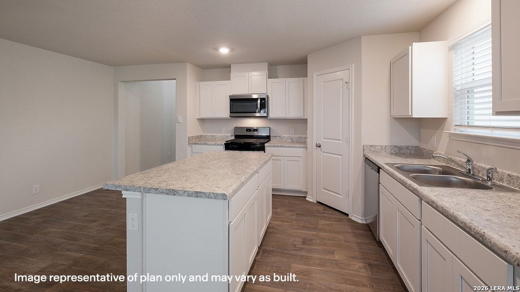 Furnished interior view inside a new home in Solana Ridge, San Antonio (Image 7).