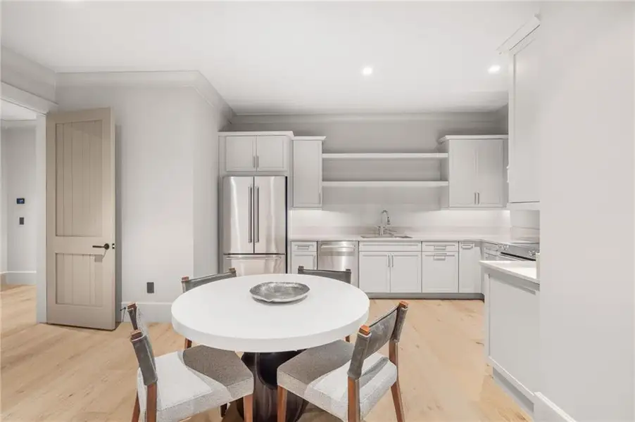 Furnished interior view inside a new home in , Flowery Branch (Image 66).