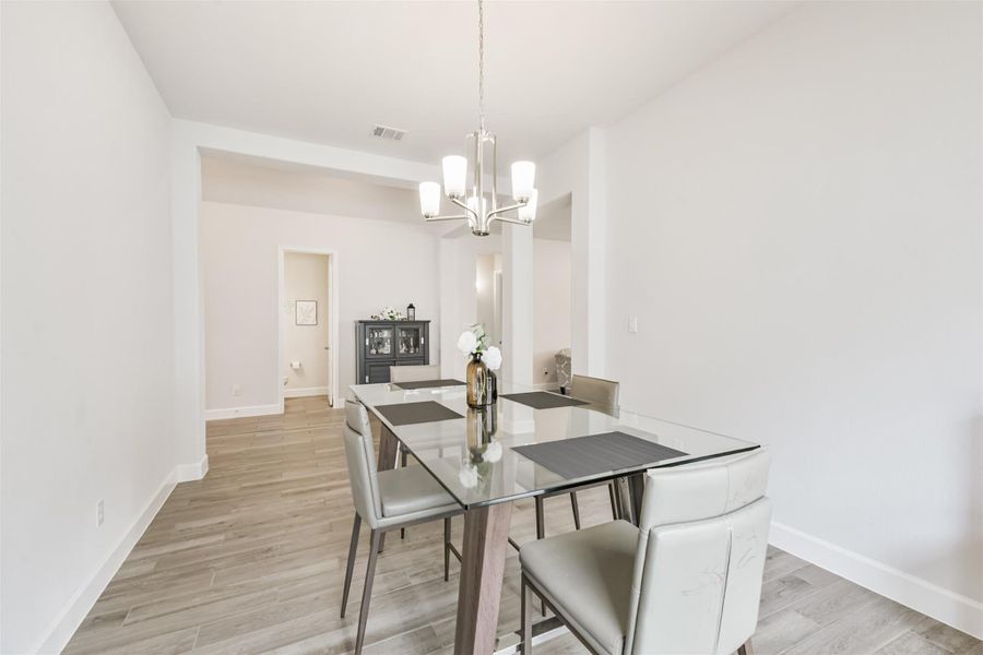 Furnished interior view inside a new home in Escondido, Magnolia (Image 25).