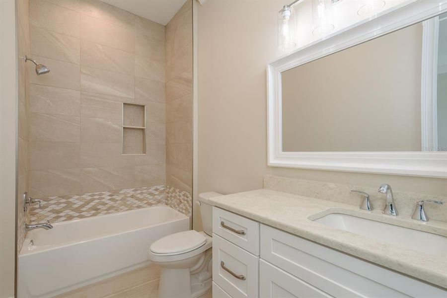 Furnished interior view inside a new home in , Tarpon Springs (Image 11).