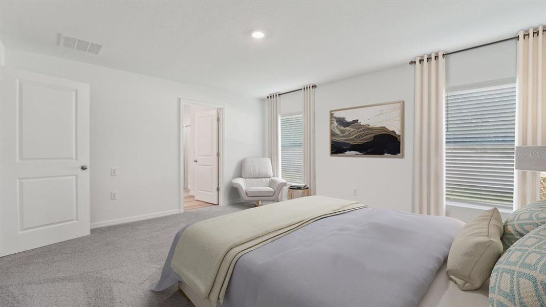 Furnished interior view inside a new home in Balm Grove, Wimauma (Image 19).