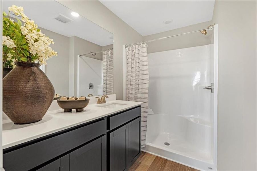 Furnished interior in a model home at Salacoa in Calhoun (Image 21). Furnished interior in a model home at Salacoa in Calhoun (Image 21).