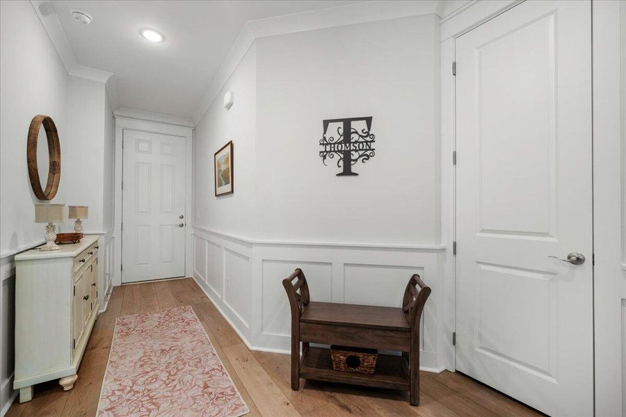 Furnished interior view inside a new home in K. Hovnanian's® Four Seasons at Lakes of Cane Bay, Summerville (Image 33).