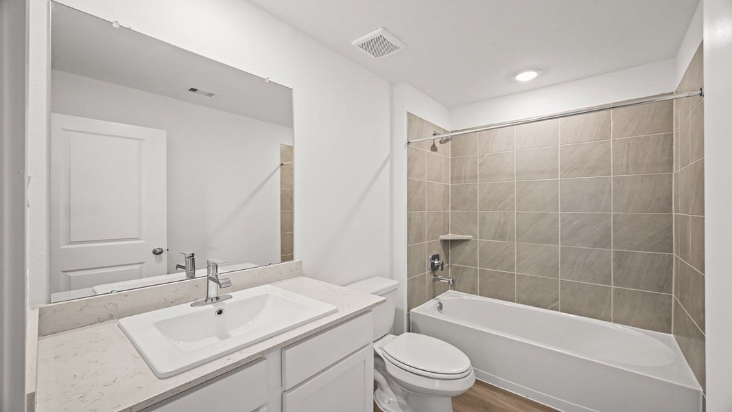 Furnished interior view inside a new home in Cypress Green, Hockley (Image 12).