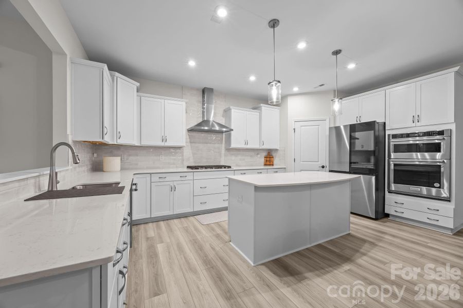 Furnished interior view inside a new home in Parkside Crossing, Charlotte (Image 13).