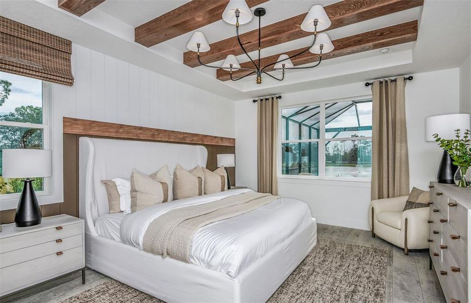 Furnished interior view inside a new home in , Wesley Chapel (Image 11).