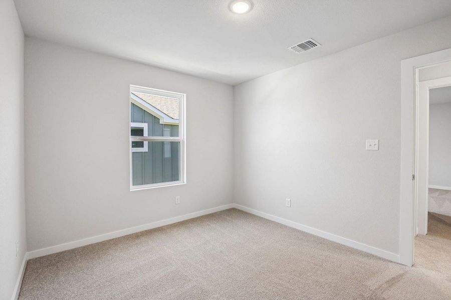 Spacious, unfurnished interior of a new home in Avery Centre, Round Rock (Image 11). Spacious, unfurnished interior of a new home in Avery Centre, Round Rock (Image 11).